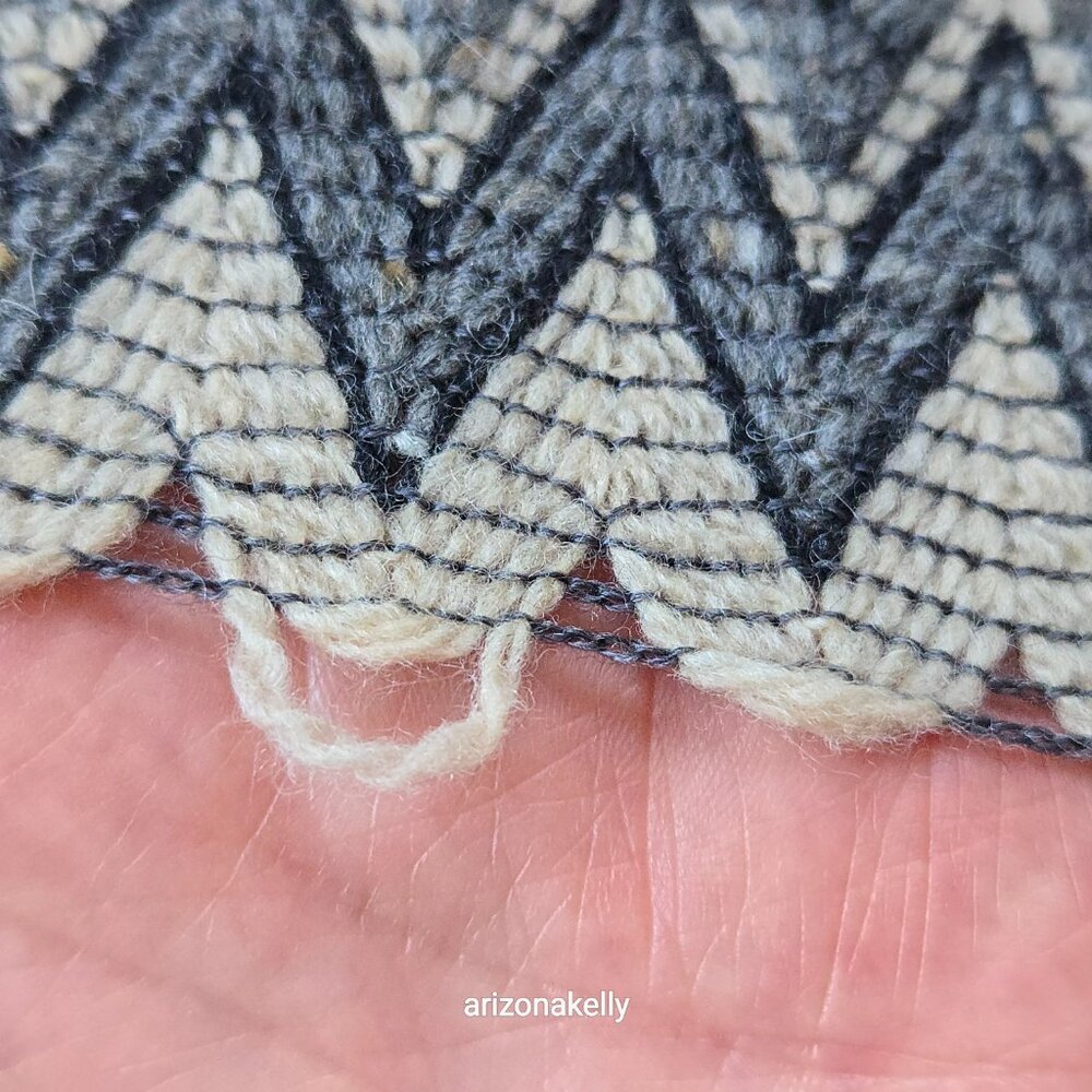 Missoni WOOL grey zig zag scarf - Picture 12 of 15